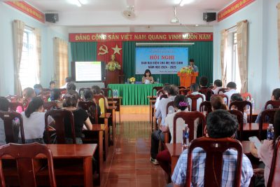 HỘI NGHỊ BAN ĐẠI DIỆN CHA MẸ HỌC SINH NĂM HỌC 2024-2025