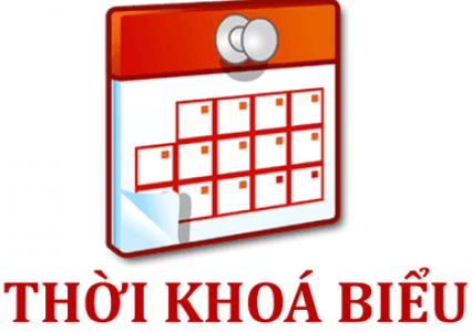 THỜI KHÓA BIỂU (DẠY HỌC TRỰC TIẾP) ÁP DỤNG TỪ 04/10/2021