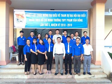 ĐẠI HỘI ĐẠI BIỂU ĐOÀN TNCS HỒ CHÍ MINH TRƯỜNG THPT PHẠM VĂN ĐỒNG, LẦN THỨ X NHIỆM KỲ 2018-2019